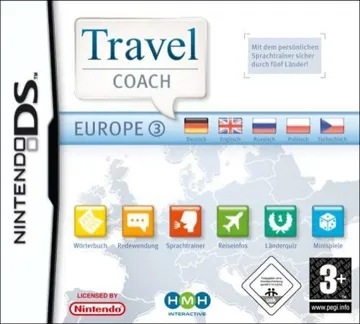 Travel Coach - Europe 3 (Europe) (En,De,Pl,Ru,Cs) box cover front